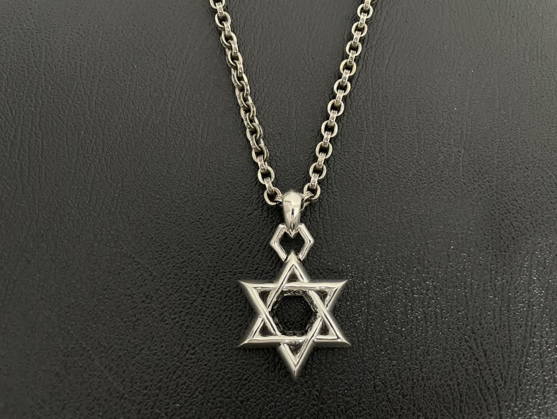 Chrome Hearts Silver Charm Necklaces